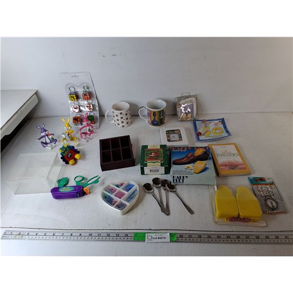 Odour Elmininators, Rubik's Cube Keychains- As Is, Mini Photo Frames, Misc.