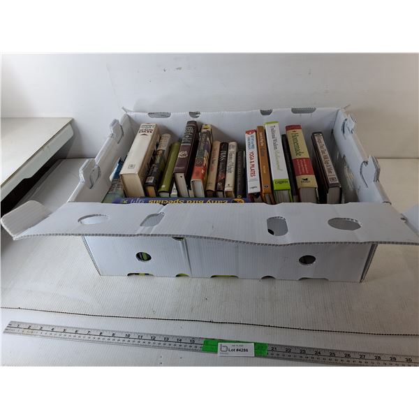 Box of Books- Kitchen Cabinet Cures, The Call of the Wild, Homemade, Misc. Can't Ship