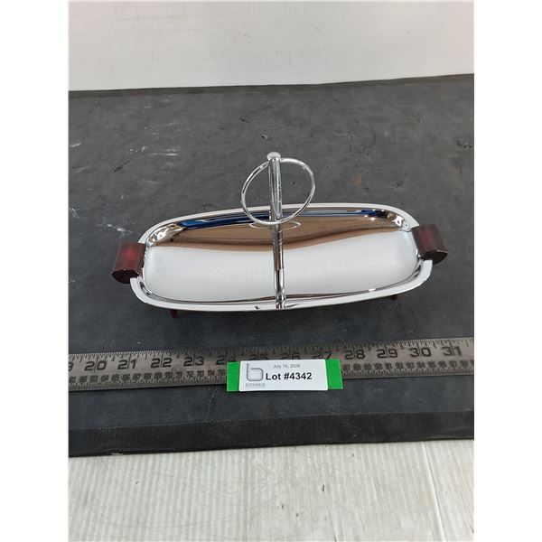 MCM Serving Platter - 10" x 4.5"