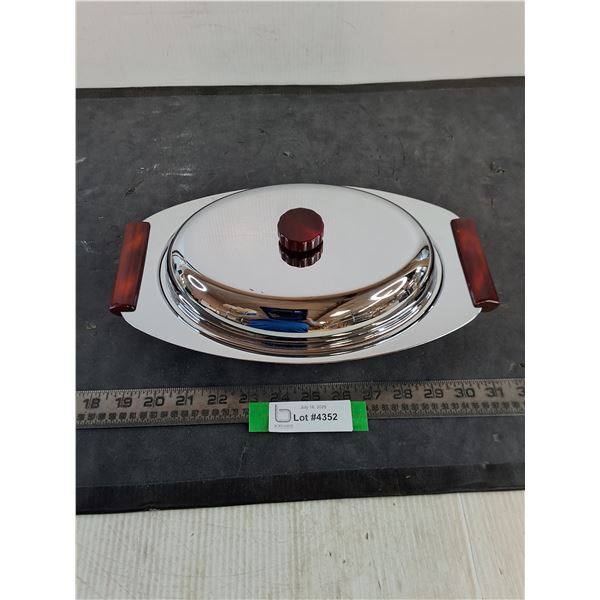 MCM Lidded Serving Dish - 12" x 8"