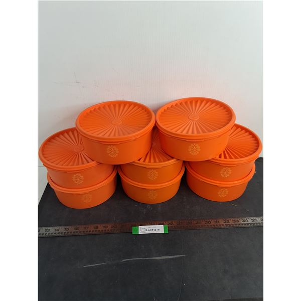 (8) Vintage Tupperware Containers w/Lids