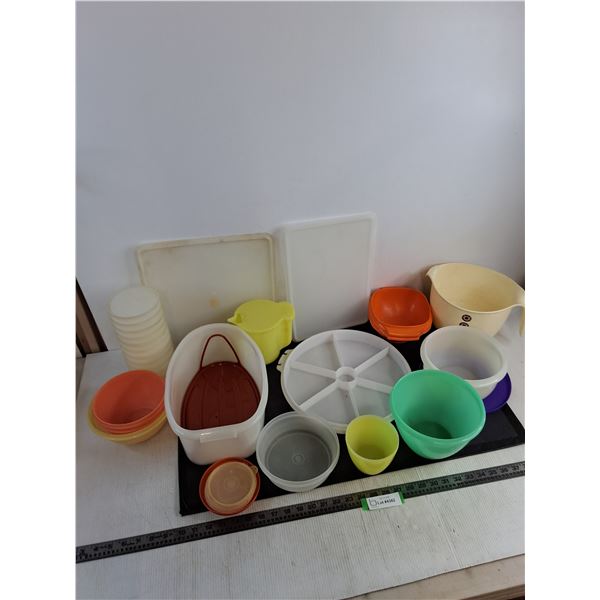 Assorted Vintage Tupperware Containers