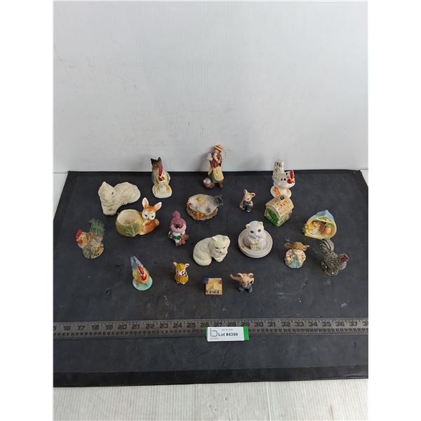 Assorted Mostly Ceramic Ornaments