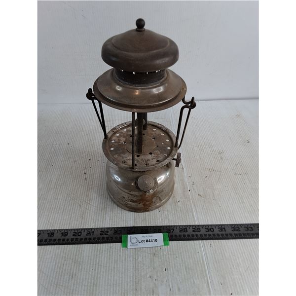 Vintage Nulite Trademark Oil Lantern - Attempted Repair, As is - 13.5" High