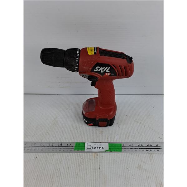 Skil 12V Cordless Drill w/Battery - As Is