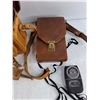 Image 4 : Vintage Camera Bags, Polaroid Land Camera, GE Exposure Meter, Misc - As Is