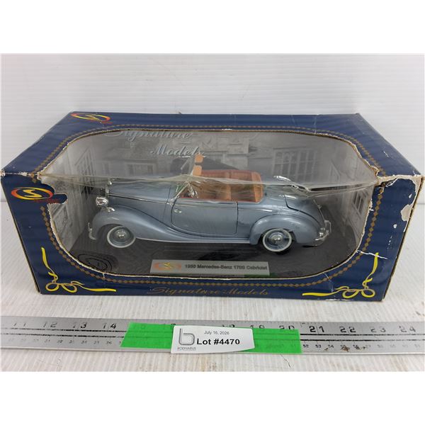 Die Cast 1950 Mercedes Benz 1708 Cabriolet