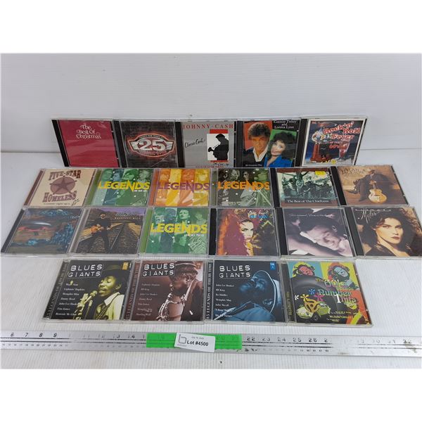 Assorted CDs - Five Star Homeless, Legends, Rock N Roll Fever, Misc