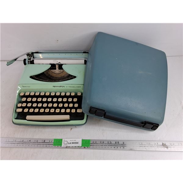 Vintage Remington StreamLiner Typewriter, Pickup Only