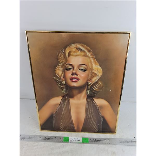 Framed Marilyn Monroe Wall Art Print 20" x 16"