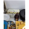 Image 3 : German Style Knife Set, Cheese Knives, Broiler, Glass Vase, Serving Trays, Wrap Dispenser, Misc