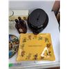 Image 7 : German Style Knife Set, Cheese Knives, Broiler, Glass Vase, Serving Trays, Wrap Dispenser, Misc