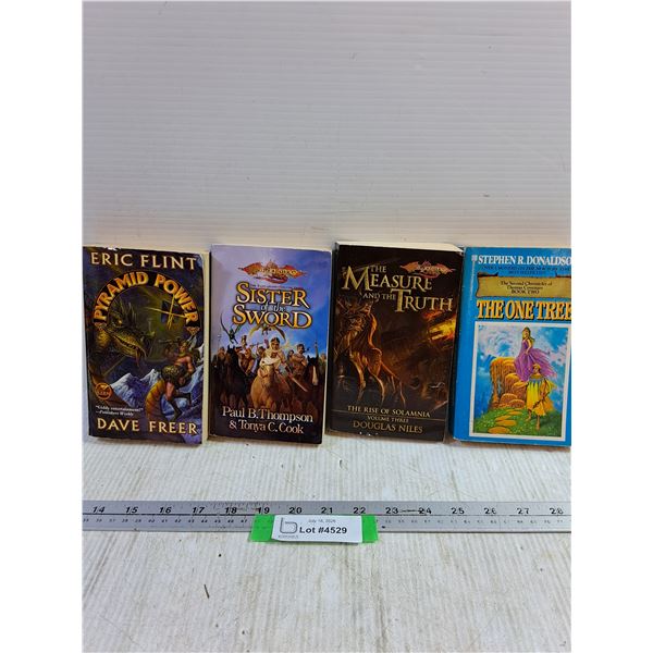 Assorted Fantasy/Fiction Books (4)