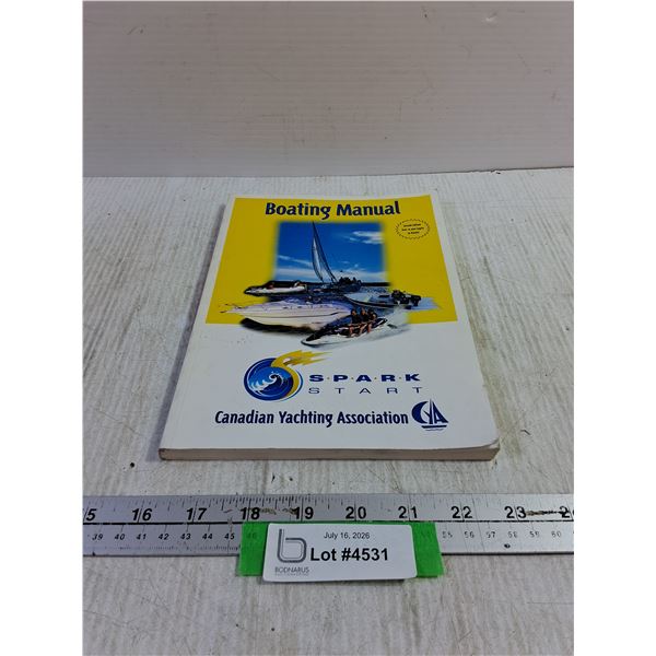 Book - Boating Manual, Canadian Yachting Association