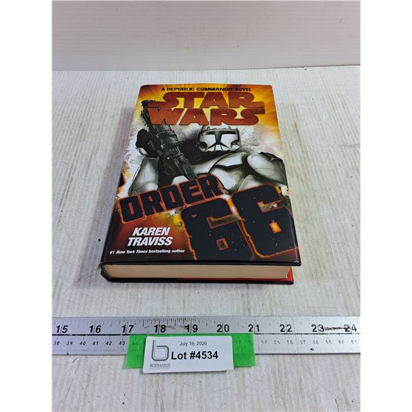 Book - Order 66, Star Wars: A Republic Commando Novel