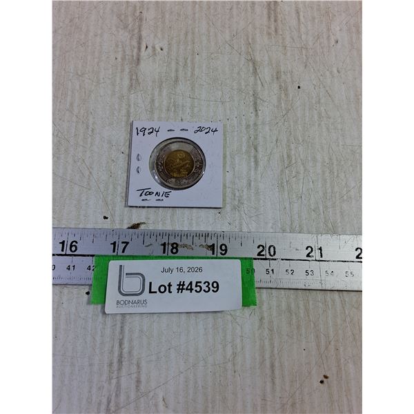 1924-2024 Canadian Toonie