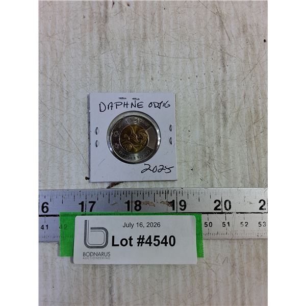 2025 Daphne Odjig Canadian Toonie