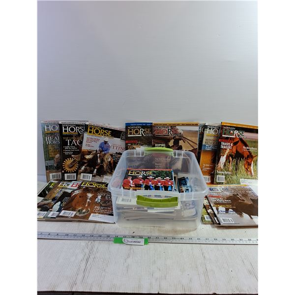 Assorted Northern Horse Review Magazines
