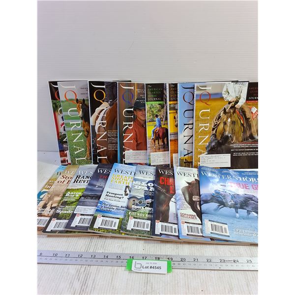 Quarter Horse Journals, Western Horse Magazines - From 2014