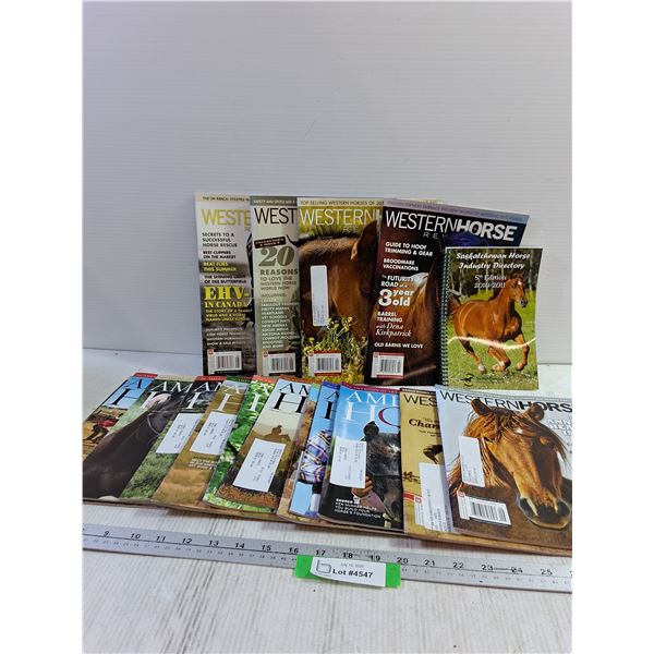 America's Horse Magazines, Western Horse Magazines - From 2011