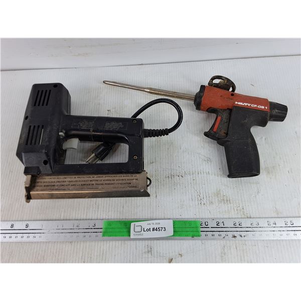 Electric Stapler & Hilti CF DS 1 Tool