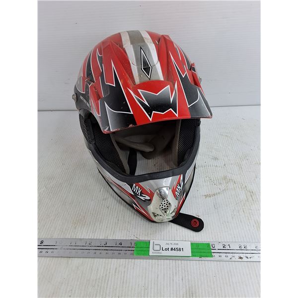 Factory Racing MX2 Motorcycle Helmet - Size L
