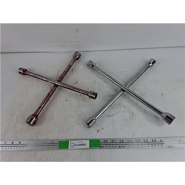 (2)  Lug Wrenches