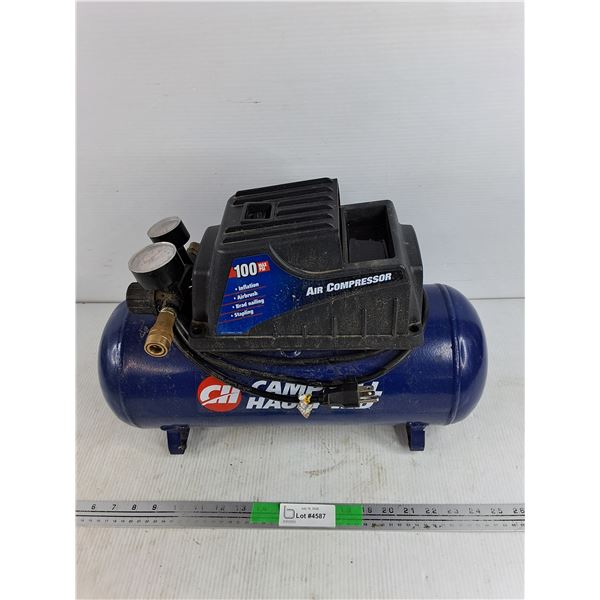 Campbell Hausfeld Air Compressor - Powers On, As Is - Cannot Ship