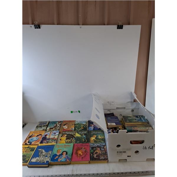 Assorted Books, Robin Hood, Call of The Wild, Zane Grey, Story of Mark Twain, Nancy Drew,