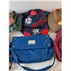 Image 3 : (1) Backpack, (1) Duffle Bag, (2) Purses, (2) Bags