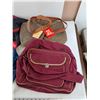 Image 4 : (1) Backpack, (1) Duffle Bag, (2) Purses, (2) Bags