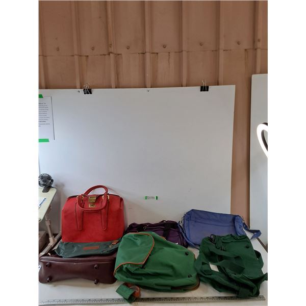 (6) Assorted Bags, (1) Bowling Ball Carry Case