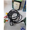 Image 12 : Assorted Power Cables Power Bars As-Is, 75 Ohm Cable Splitter, Nightlight, Mousepad