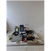 Image 1 : Assorted Power Cables Power Bars As-Is, 75 Ohm Cable Splitter, Nightlight, Mousepad