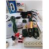 Image 3 : Assorted Power Cables Power Bars As-Is, 75 Ohm Cable Splitter, Nightlight, Mousepad