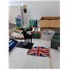 Image 11 : Hallmark Photo Album, (10+) Candles, British Flag, Assorted Porcelain Figures