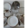 Image 3 : (7) Metal Dishes, (2) Spice Mills, (2) Steve's, (1) Deep Frying Net