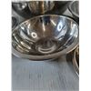Image 9 : (11) Metal Bowls of Various Sizes