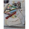 Image 4 : Electronic Calculator, Pencils, Wite Out, Staples, Ruler, Office Supplies
