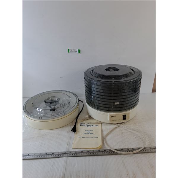 Often Deluxe Food Dehydrator (Works) with Fan (As-Is) and Manual