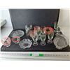 Image 1 : Divided Trays, Dessert Plates, Wine Glasses, Misc.