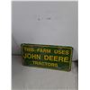Image 3 : John Deere License Plate, Tin & Pocket Watch