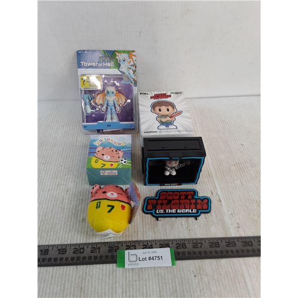 Collectibles - Scott Pilgrim, Squishmallows, Tower of Hell