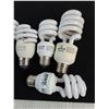 Image 3 : Assorted Energy Efficient Spiral Light Bulbs - Consignor States All Working