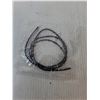 Image 3 : (3) Sealed Men's Small Black Collared Shirts w/Chest Fashion Lace