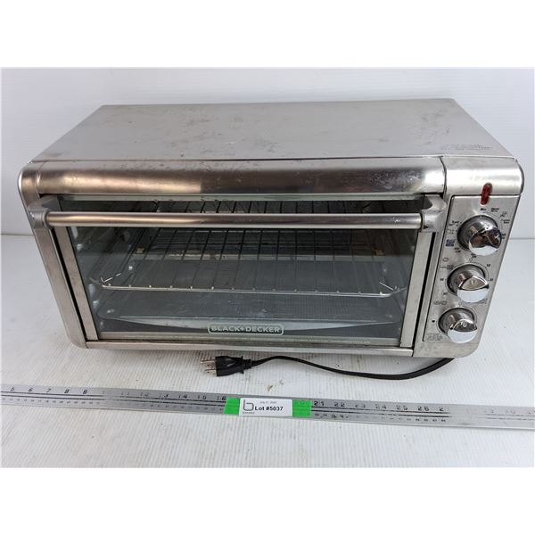 Black & Decker Toaster Oven, As Is, Pickup Only