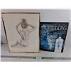 Image 1 : Framed Wall Art Print & Iceberg Vodka Metal Sign