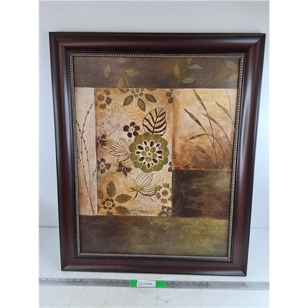 Framed Wall Art Print 33" x 27", PICKUP ONLY