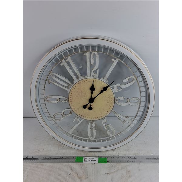Quartz Wall Clock - As Is