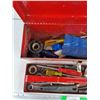 Image 2 : Tool Box, Vise Grips, Measuring Tape, Electrical Tape, Screwdrivers, Misc
